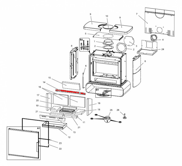 Haas+Sohn Hillington easy 347.15 Zugumlenkung unten