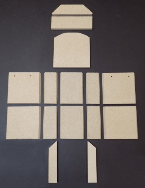 Caminos Maximus Feuerraumauskleidung A