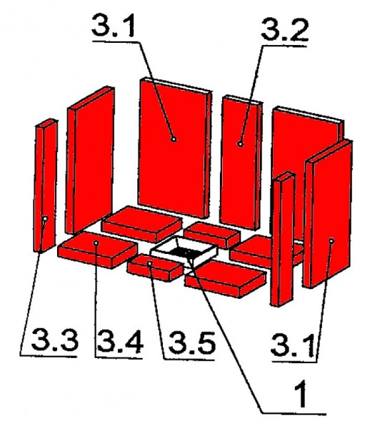 Oranier Stockholm 8 Feuerraumauskleidung A