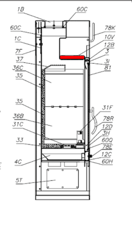 Olsberg Göteborg XXL Speckstein Warmhaltefach