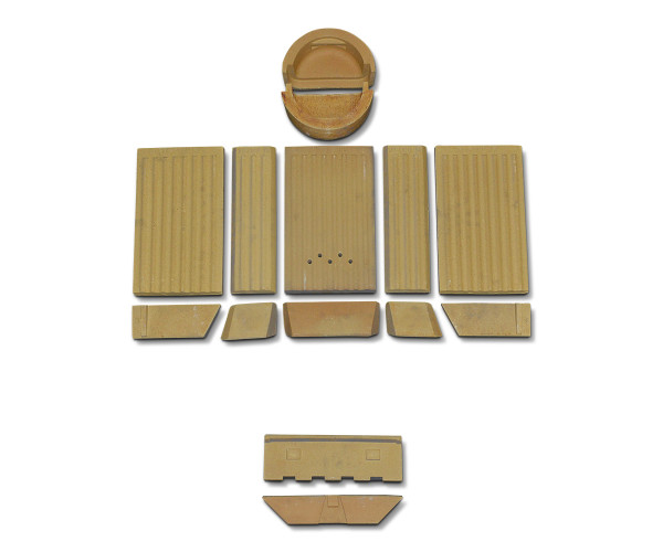 Leda Topas W Feuerraumauskleidung B