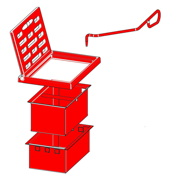 Romotop Cara CS 02 Ascherost Set