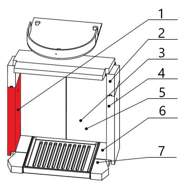 Novaline Arena Seitenstein links unten