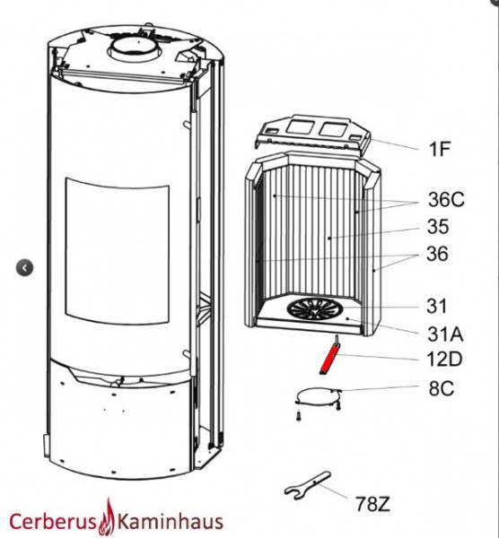 Olsberg Tolima PS Rüttelstange