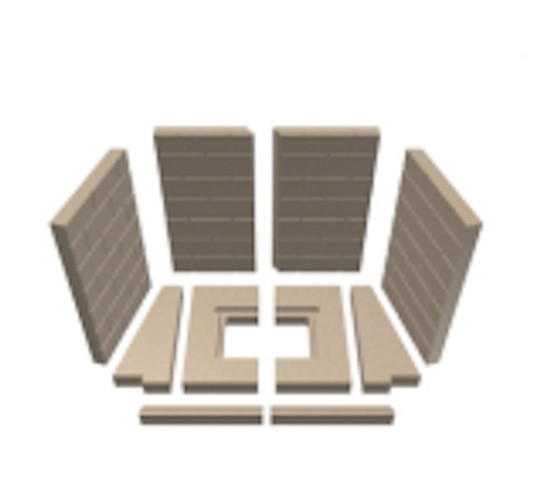 Schmid Lina 73/63 Feuerraumauskleidung A