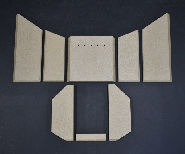 Oranier Polar Aqua II Feuerraumauskleidung