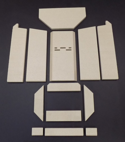 Oranier KE 706 Aqua Modul Feuerraumauskleidung