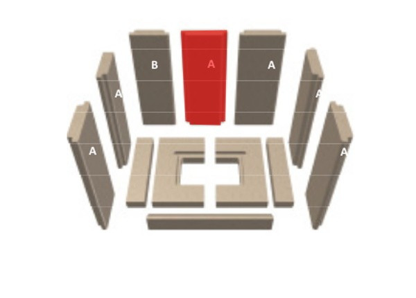Schmid Lina 55/45 Rückwandstein rechts C 
