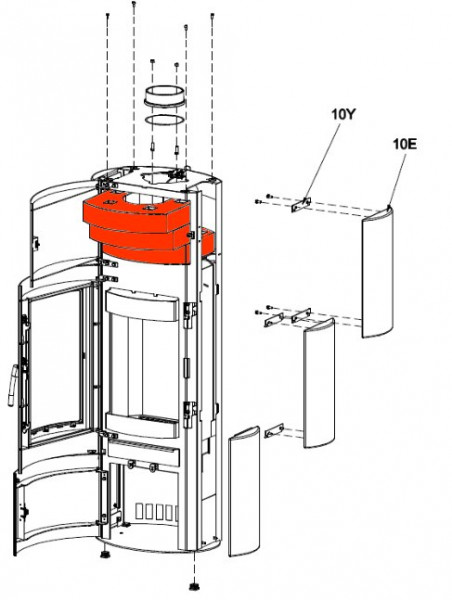 Königshütte Dorado Speicherstein Set
