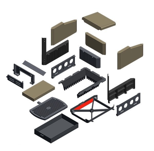 Olsberg Format 9 Rostlager