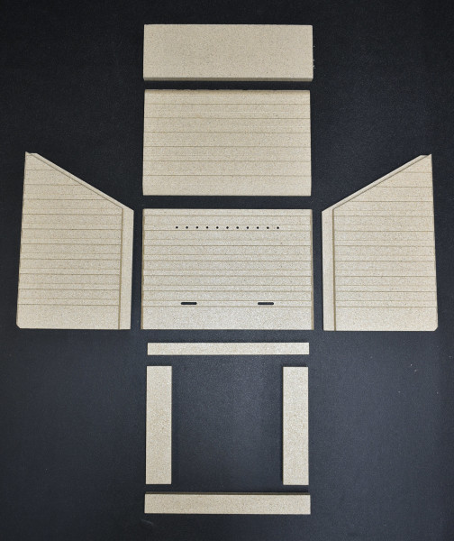 Attika Q-Tee Feuerraumauskleidung