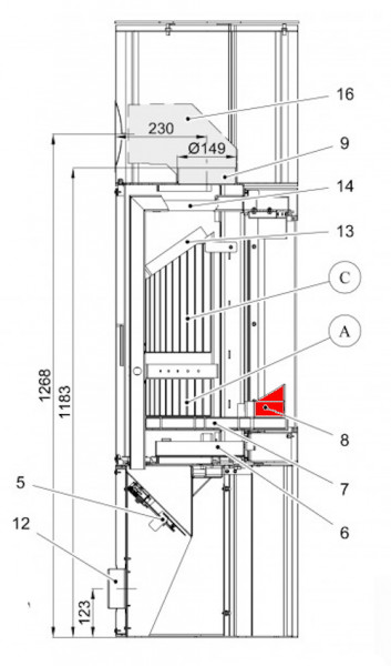 Haas+Sohn Kalius II 286.12 Stehrost