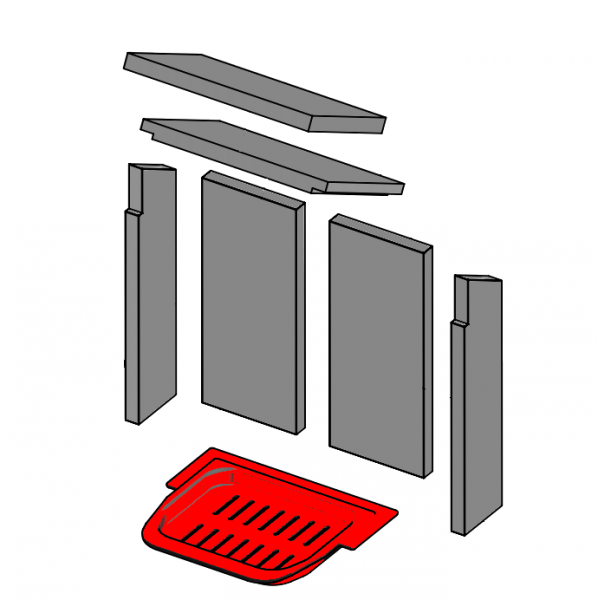 Koppe Veroca Feuerraumboden