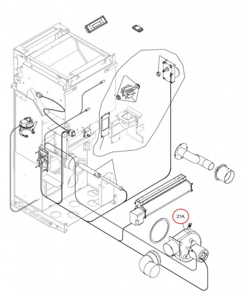Olsberg Libera Abgasventilator B