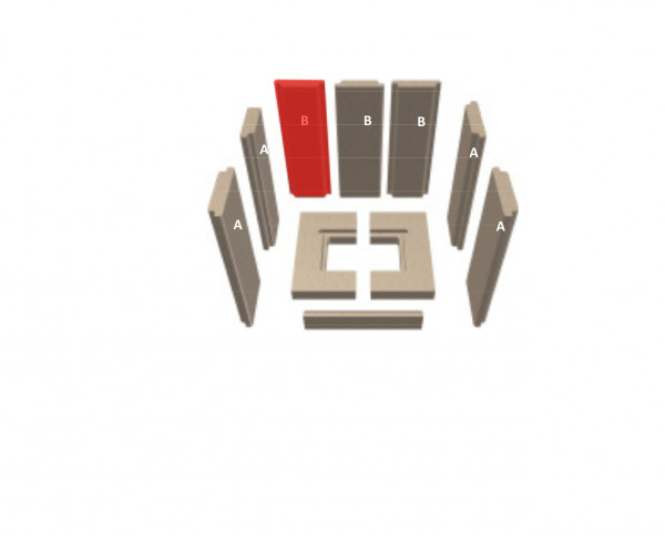 Schmid Lina 45/57 Rückwandstein links C