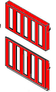 Spartherm Arte 3RL-60h Seitenstein Set B