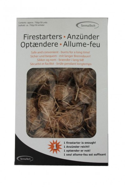 Termatech Ökoanzünder 50 Stück