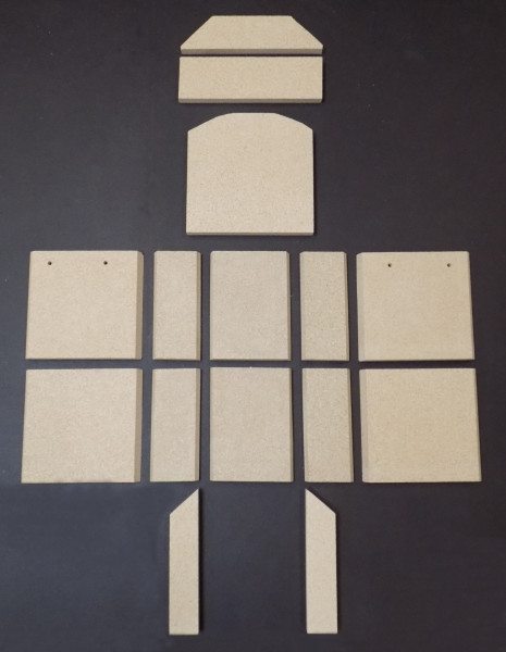 Caminos Saturn Feuerraumauskleidung B