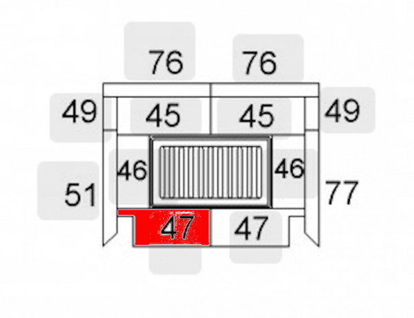 Haas+Sohn Riga 150.17 Bodenstein vorne links