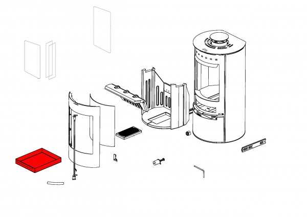 Aduro 9.1 Aschekasten