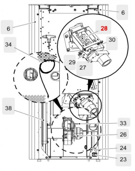 Haas+Sohn Pallazza 532.08 Förderschnecke