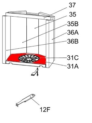 Olsberg Escala Rostlager
