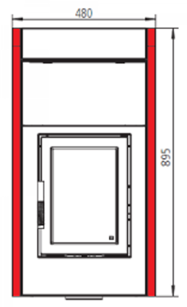 Leda Diamant H10 Anbauleiste Breite B