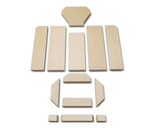 Oranier Gala Panorama Feuerraumauskleidung