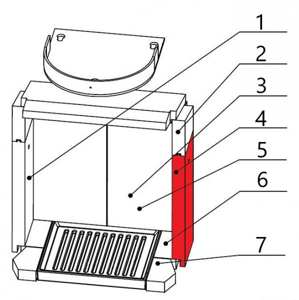 Novaline Arena Seitenstein rechts unten