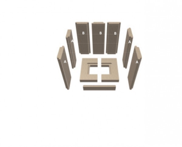 Schmid Lina 45/57 Feuerraumauskleidung C