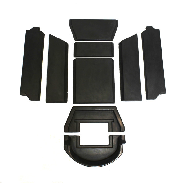 Spartherm ambiente a3 Feuerraumauskleidung schwarz