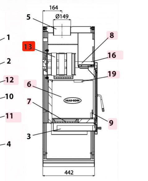 Haas+Sohn Belaqua 468.19 Wärmetauscher