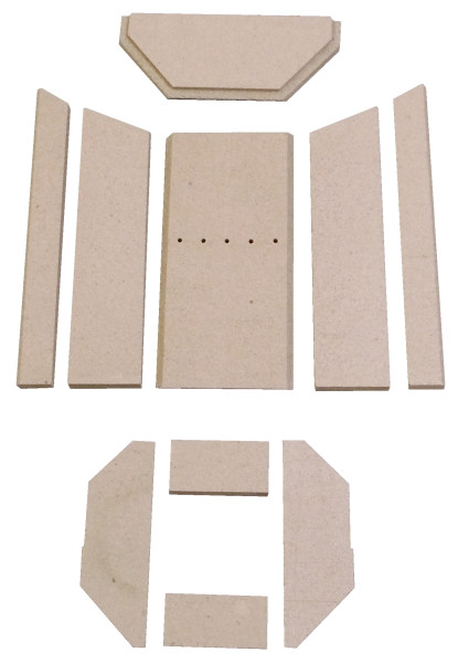 Justus P51-5 Feuerraumauskleidung A