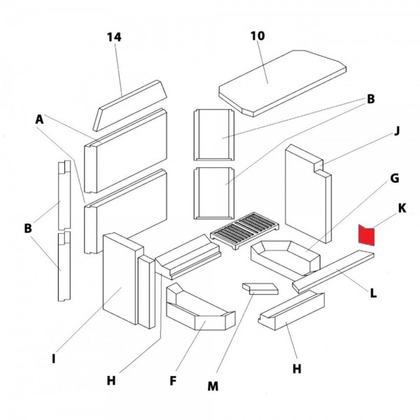 Haas+Sohn Exquisit 182.18 Vorderstein rechts
