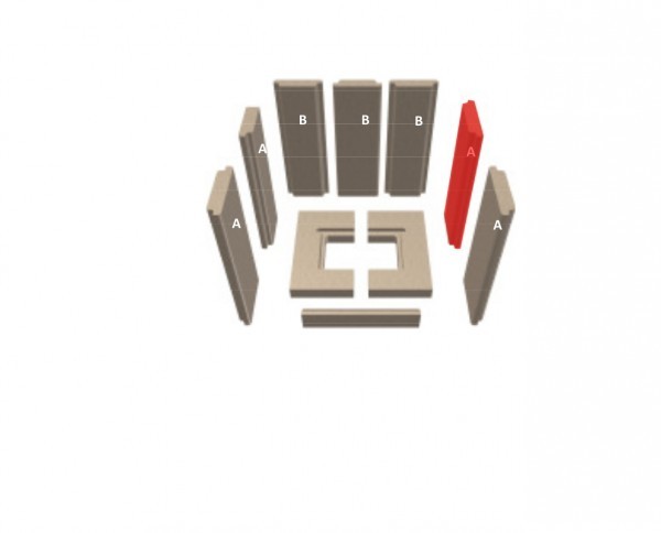 Schmid Lina 45/45 Seitenstein rechts hinten C