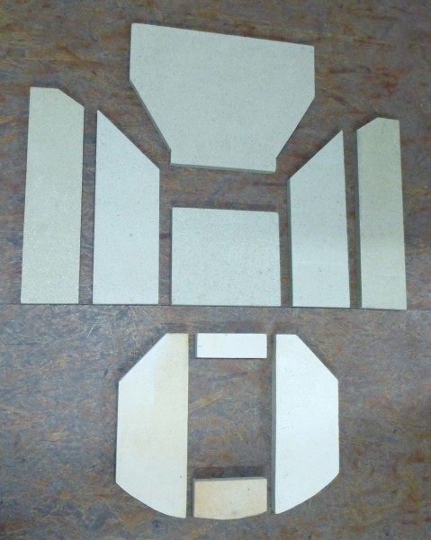 Oranier Arktis 8 Feuerraumauskleidung A
