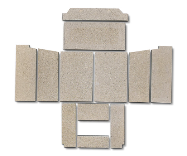 GKT Alosa Lido II Feuerraumauskleidung C