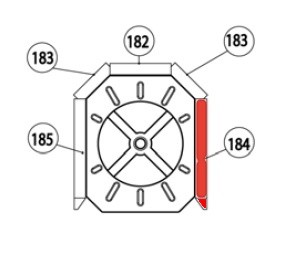 Haas+Sohn Isola 212.17 Seitenstein rechts vorne