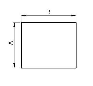 Glasbodenplatte Viereck/Quadrat 1100 x 1100 mm mit Facette