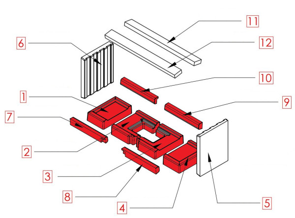 Spartherm Varia AS-FDh Bodenstein Set
