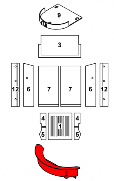 Justus Polarfeuer R3 Stehrost A Glutfang