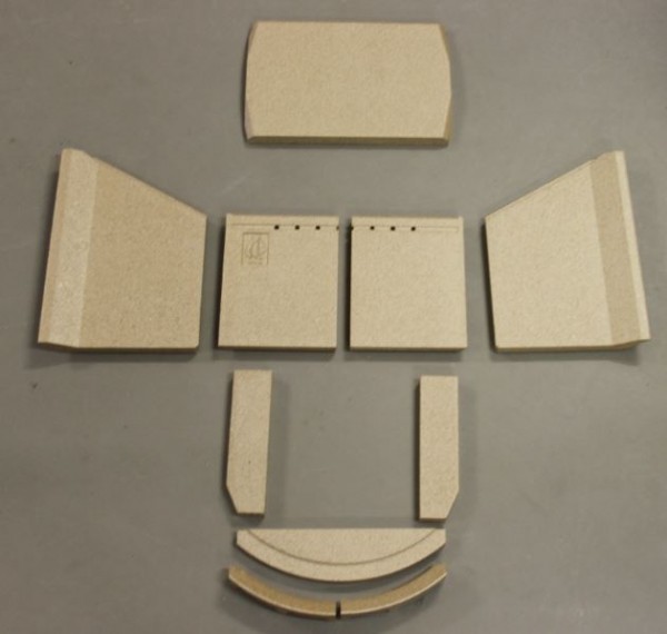 Lotus 7000 Feuerraumauskleidung 