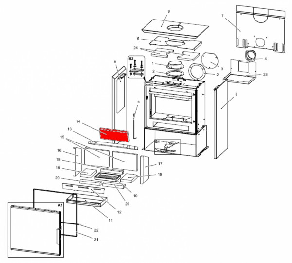 Haas+Sohn Calma easy 347.15 Zugumlenkung oben