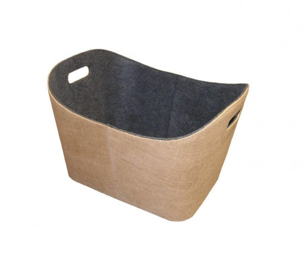 Lienbacher Holzkorb aus Jute-Filz