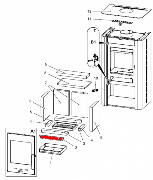 Haas+Sohn Prunus 332.15 Stehrost