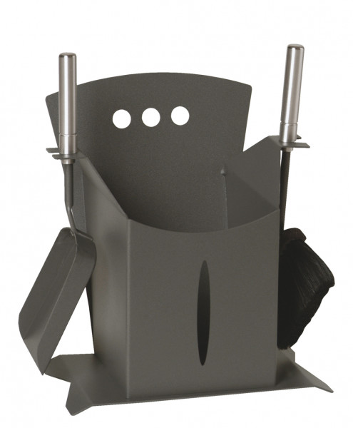 Lienbacher Kaminbesteck aus Stahl, 2- teilig beschichtet