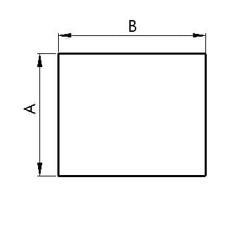 Glasbodenplatte Rechteck 1000 x 1200 mm mit Facette
