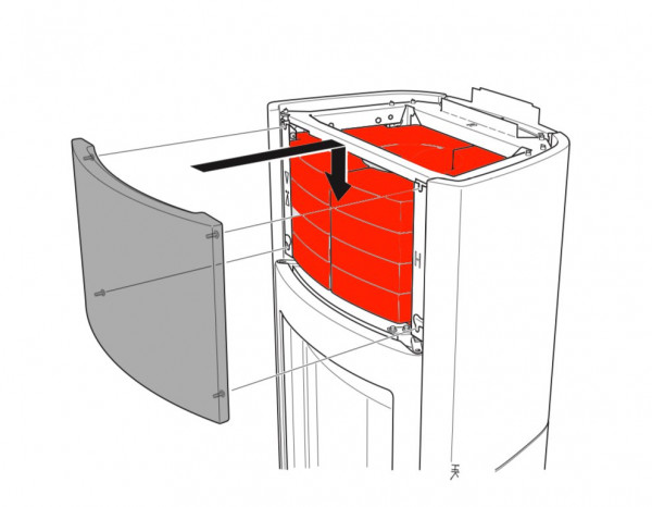 Contura 790K Speicherstein Set