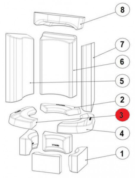 Austroflamm Mr. Wu Bodenstein oben links