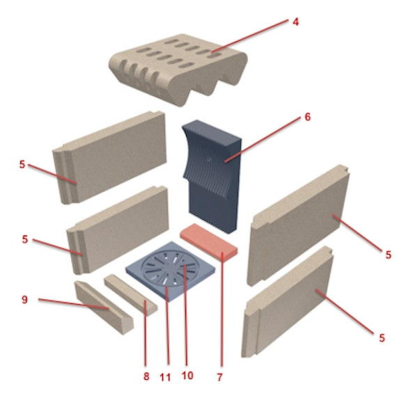 Schmid Change Kristall RF Bodenstein hinten